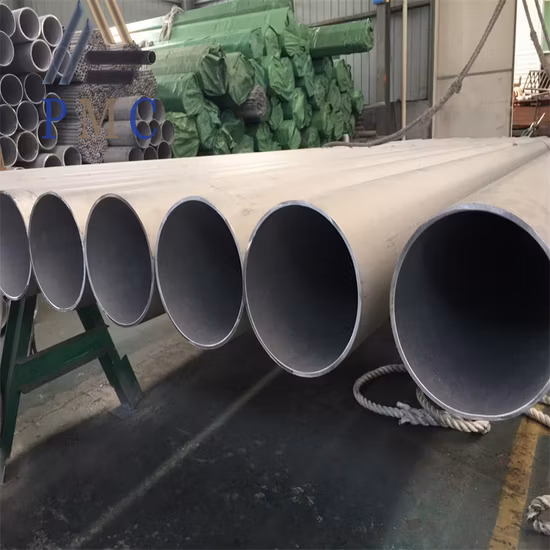 ASTM AISI Ss 201 304 304L 316L Круглая квадратная прямоугольная металлическая труба Полированная сталь Inox 321 309S 310S 410 420 430 Горячекатаная бесшовная сварная труба из нержавеющей стали